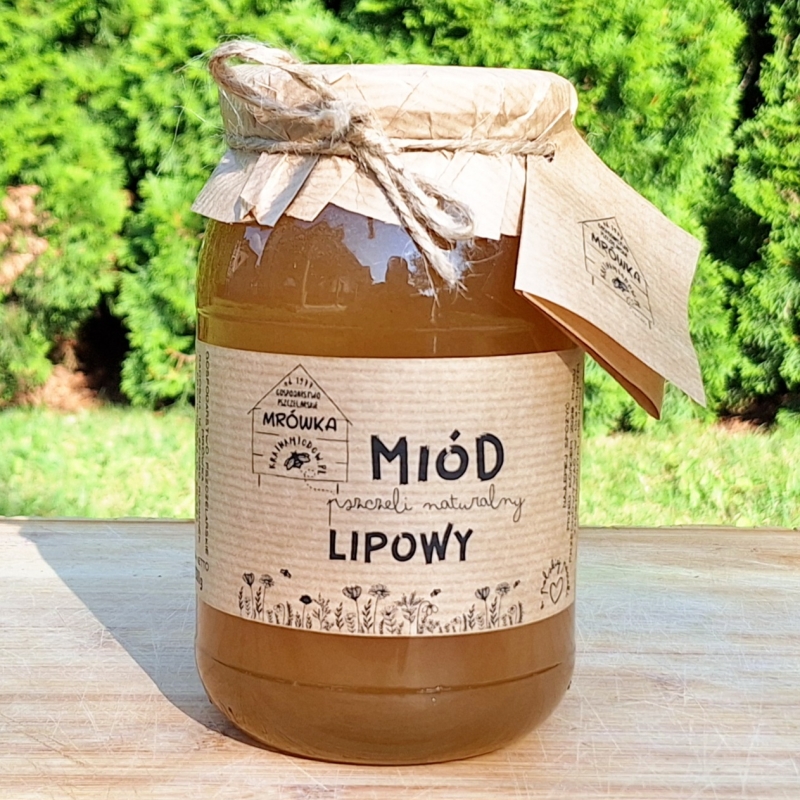 Miód Lipowy 1300g - zbiór 2026r