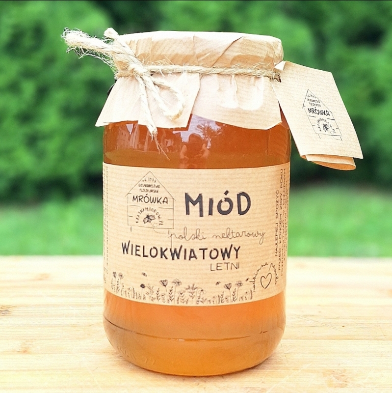 Miód Wielokwiatowy Letni 1300g -zbiór 2026r 